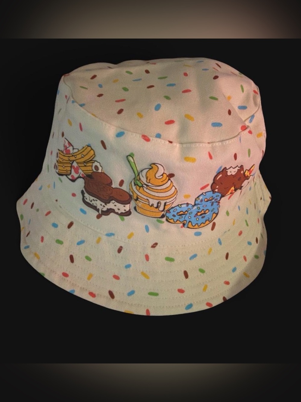 Disney Parks Spirit Jersey Bucket Hat Cap Treats
Donuts Turkey Leg Ice Cream